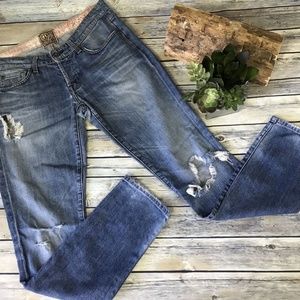 Rich and Skinny Womens Casual Pants Distressed